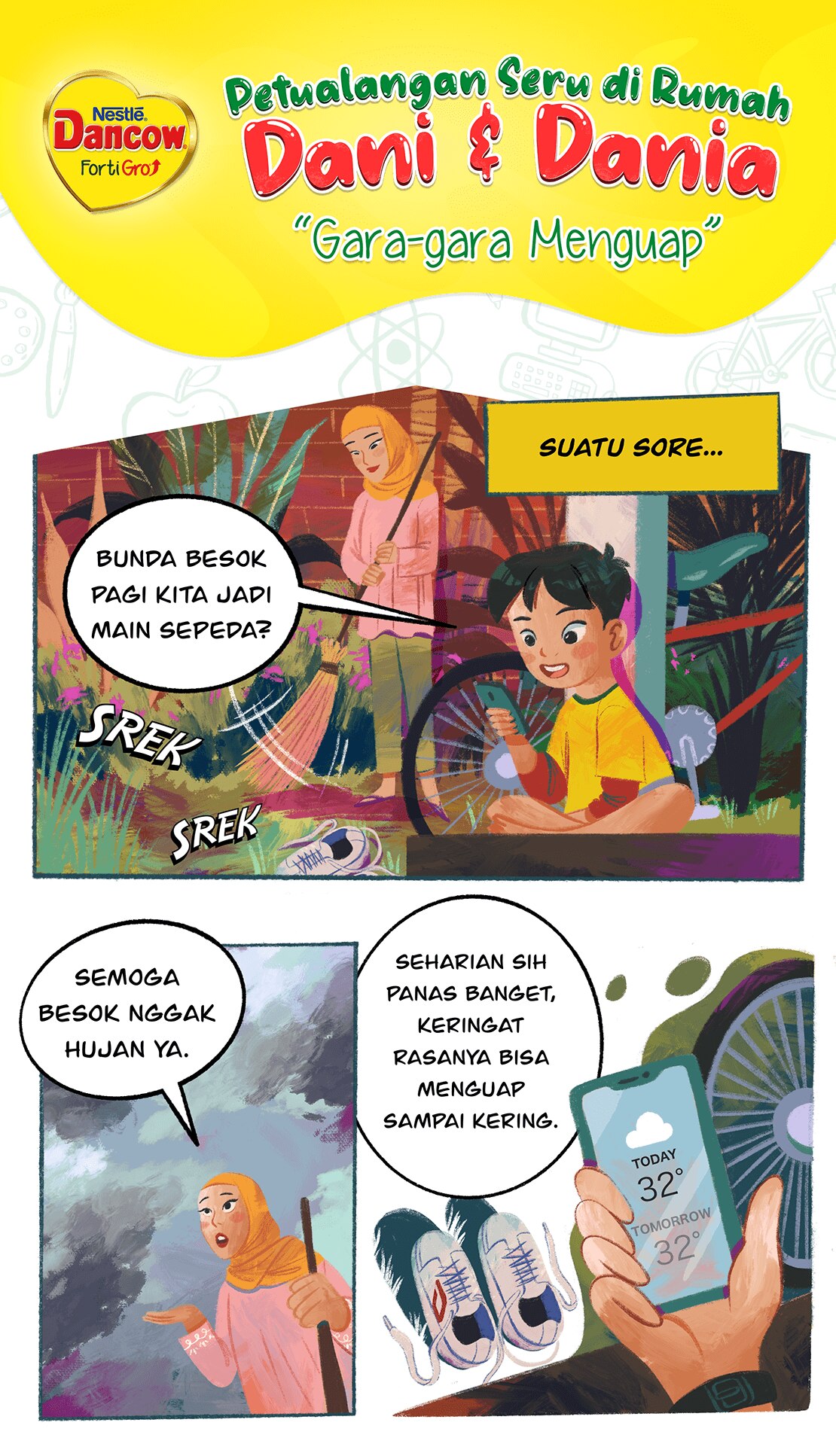  Gambar Komik Gara-gara Menguap 1