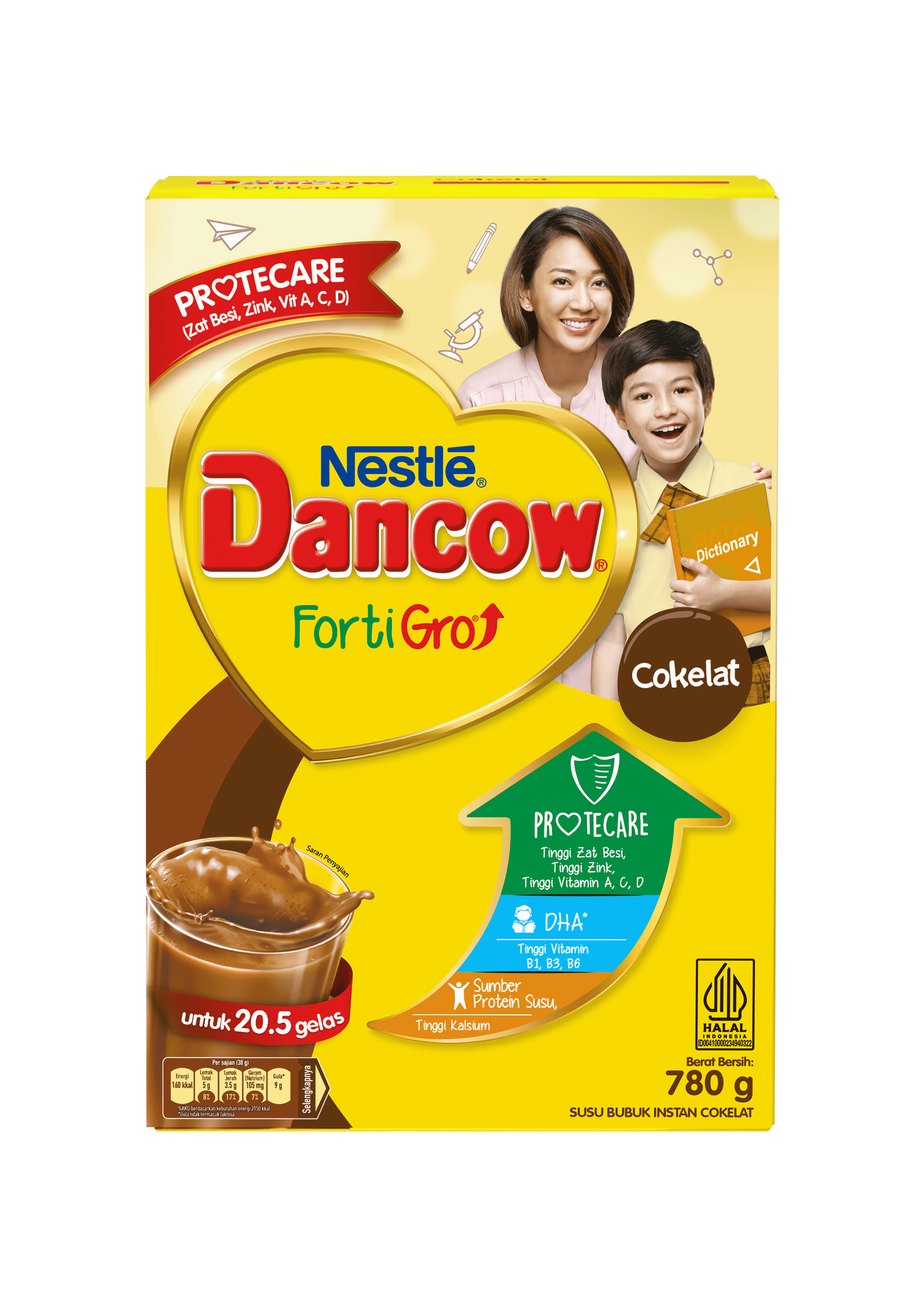 DANCOW FortiGro Cokelat 780g