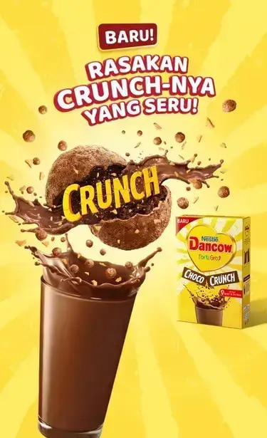 Dancow Fortigro Choco Crunch