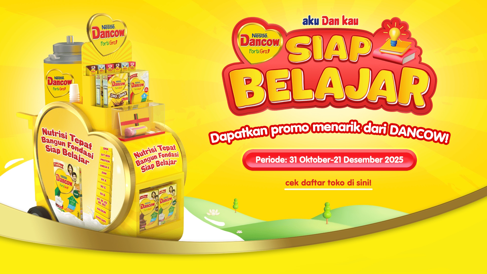 DANCOW FortiGro Aku dan Kau Siap Belajar LSM Activations 2025