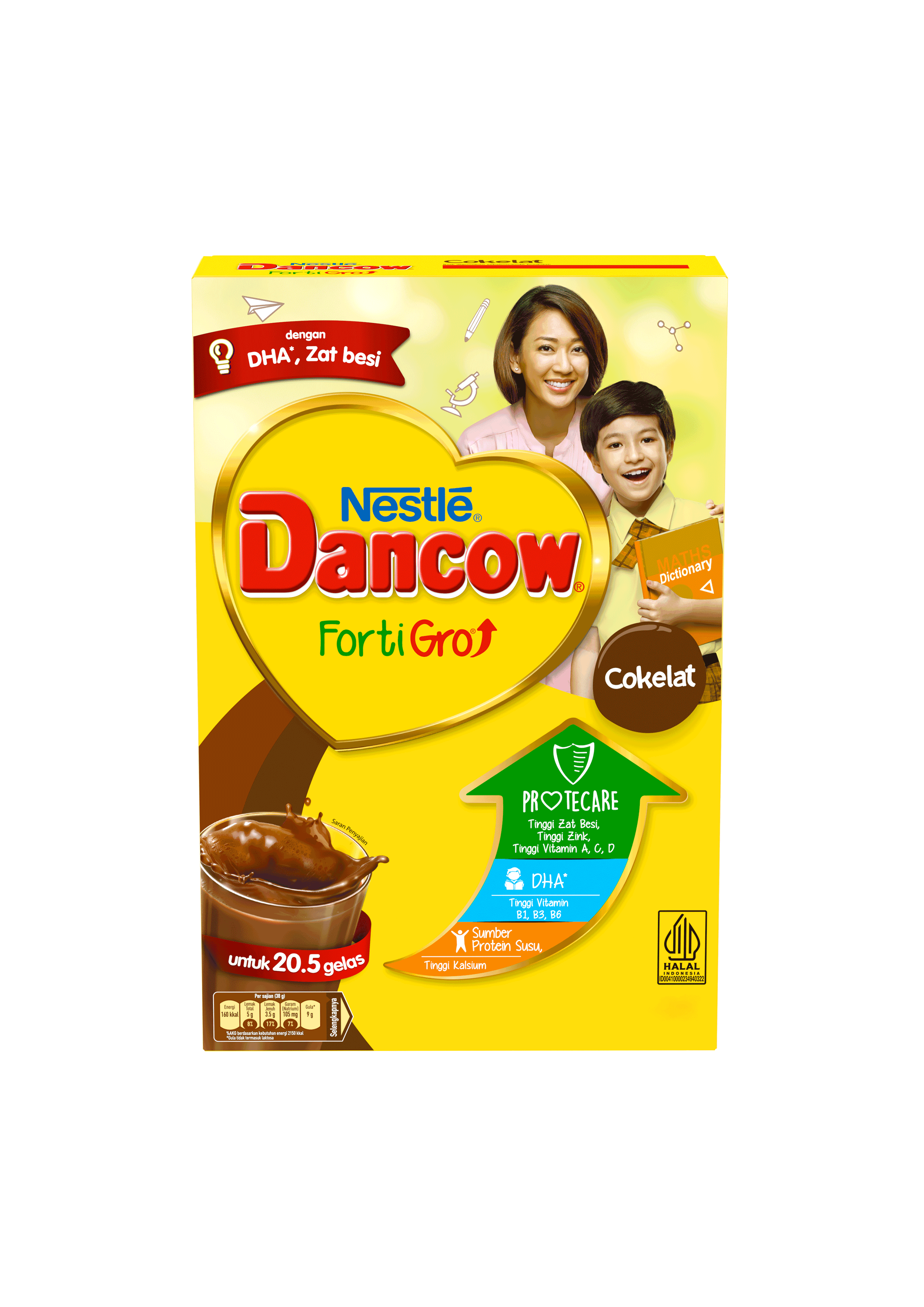 DANCOW FortiGro Cokelat 780g