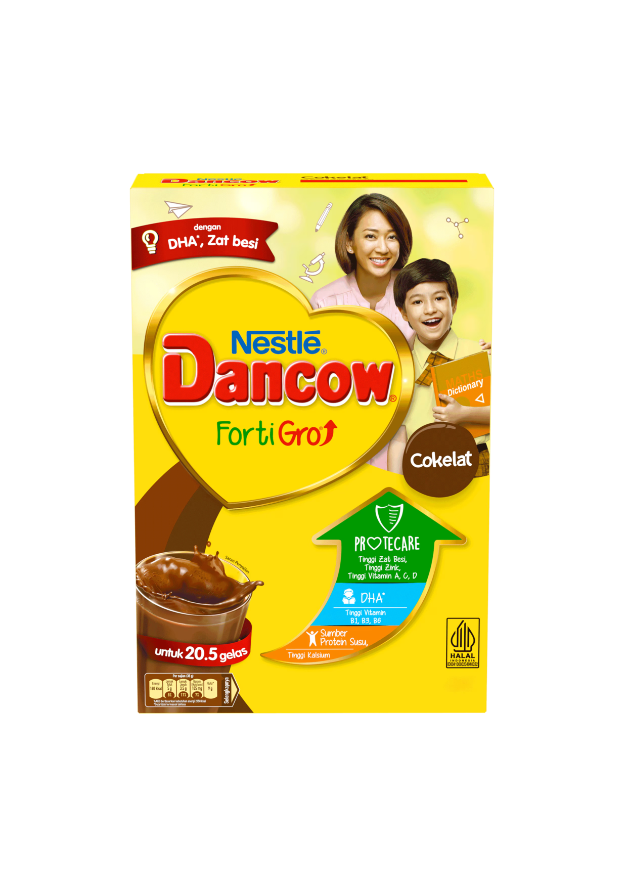 DANCOW FortiGro Cokelat 780g