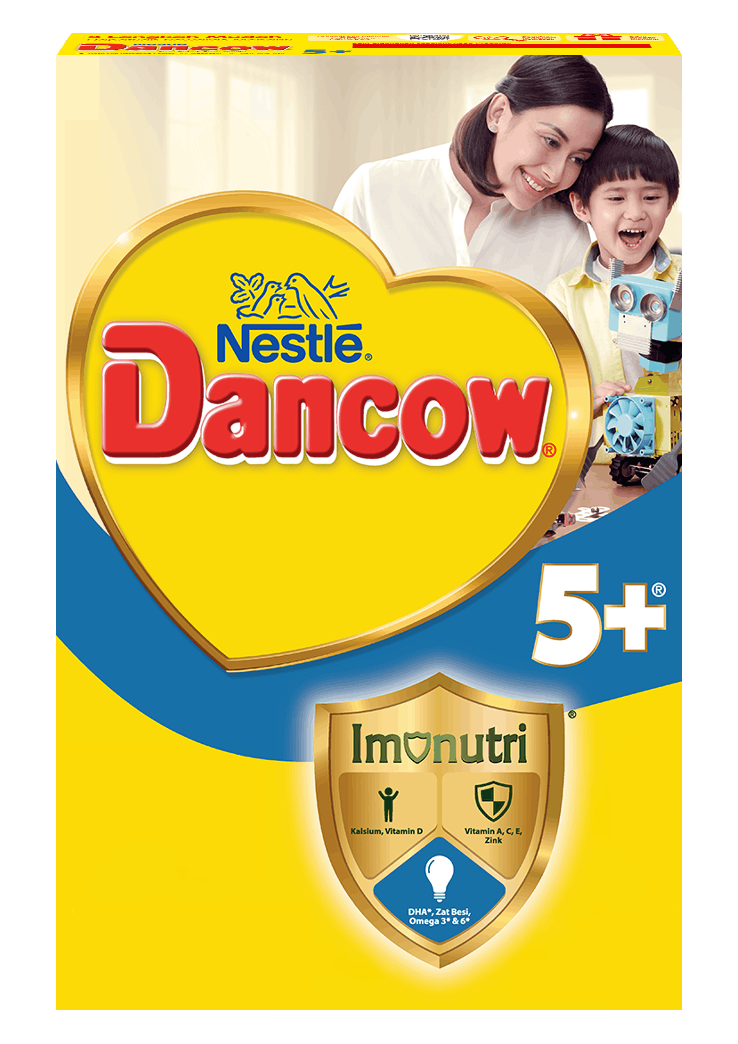 DANCOW 5 Plus Nutritods Cokelat